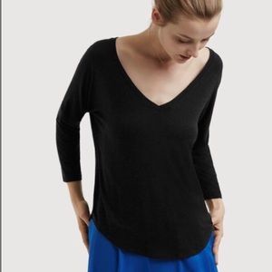 Kit & Ace Easy V Mid Sleeve Tee